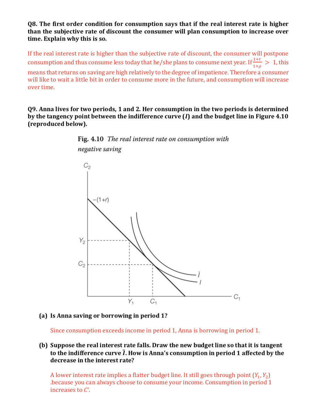 Hi, the correct answer to the question is provided in red, please