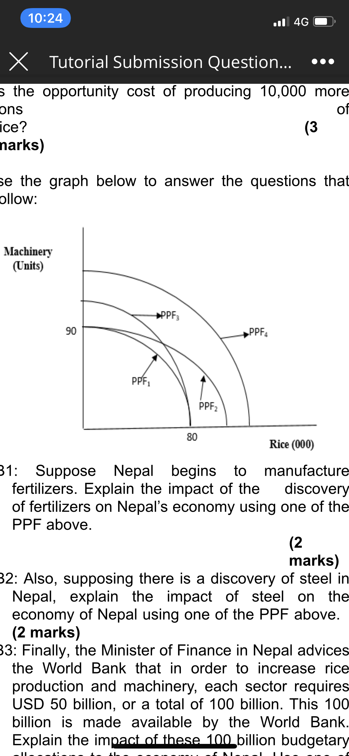 as there us graph , use the image provided Use the graph