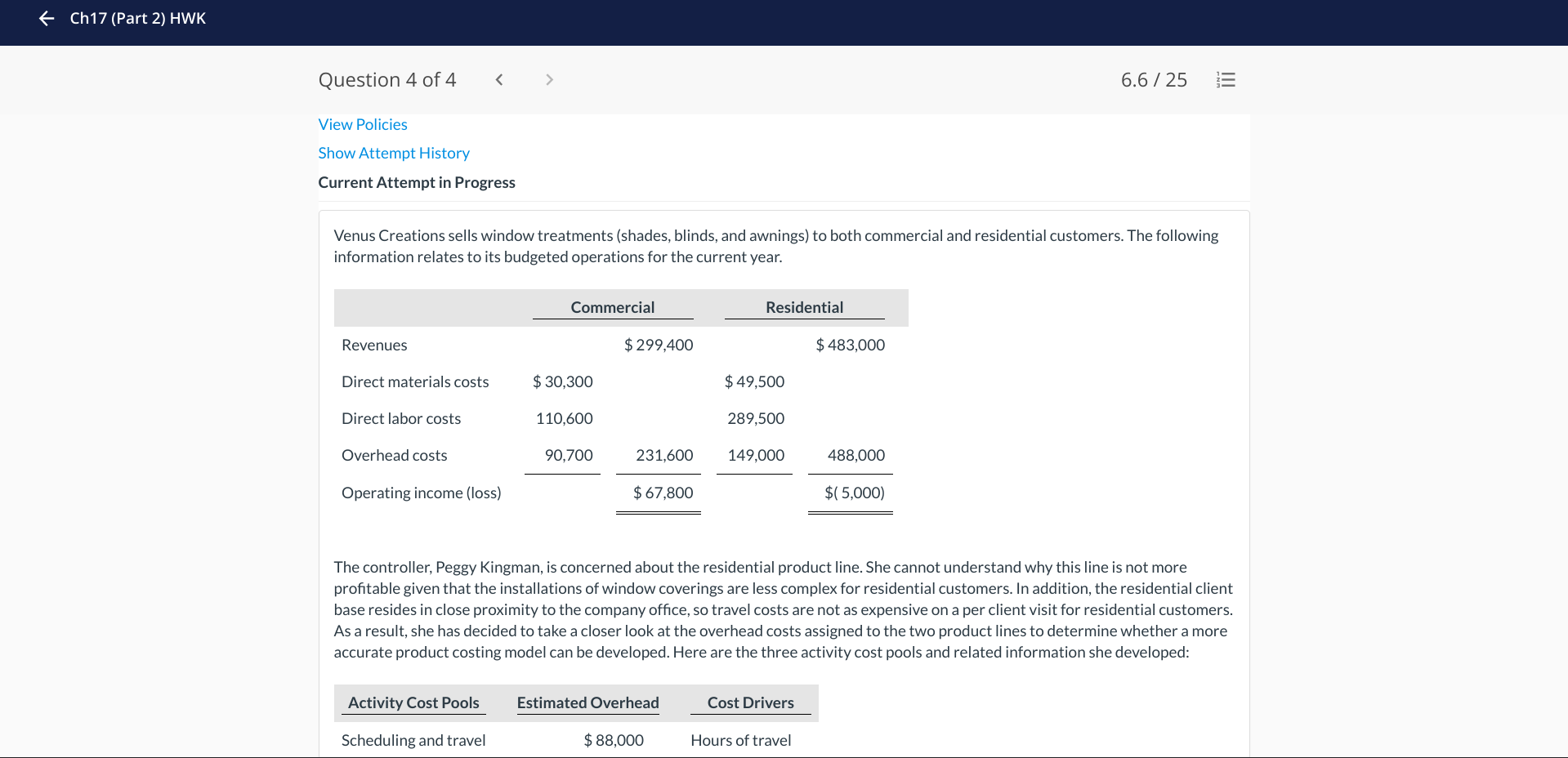 window treatments (shades. blinds. and awnings) to both commercial and residential customers.