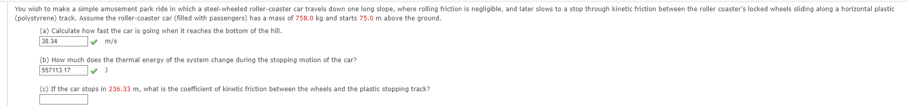 if instead she pushes off with a speed of 5.20 m/s? m/sYou