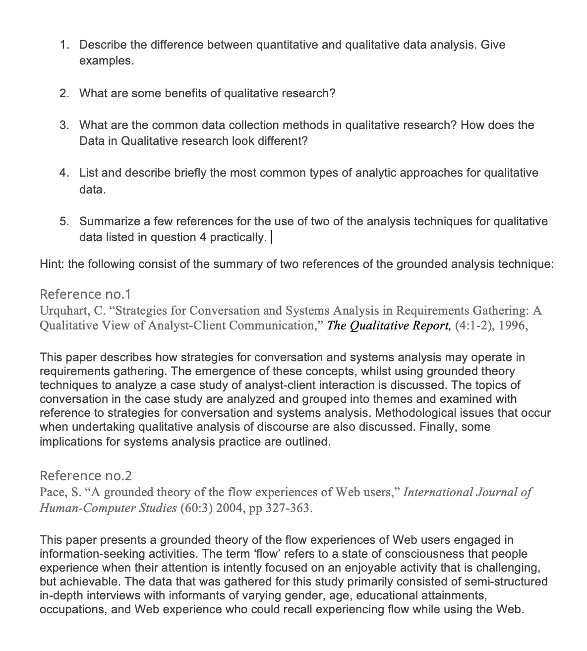 Based on the attached file, answer Q 1,2,3,4,5Please find the attached file