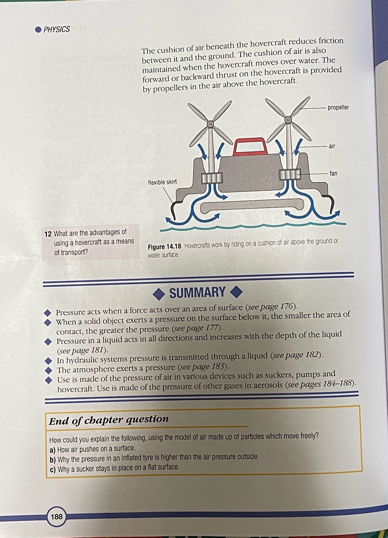 Subject: Science, Physics, not General Physics. Topic: Pressure. Would you mind helping