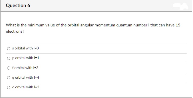 the angular momentum of an electron about a certain axis. Which of