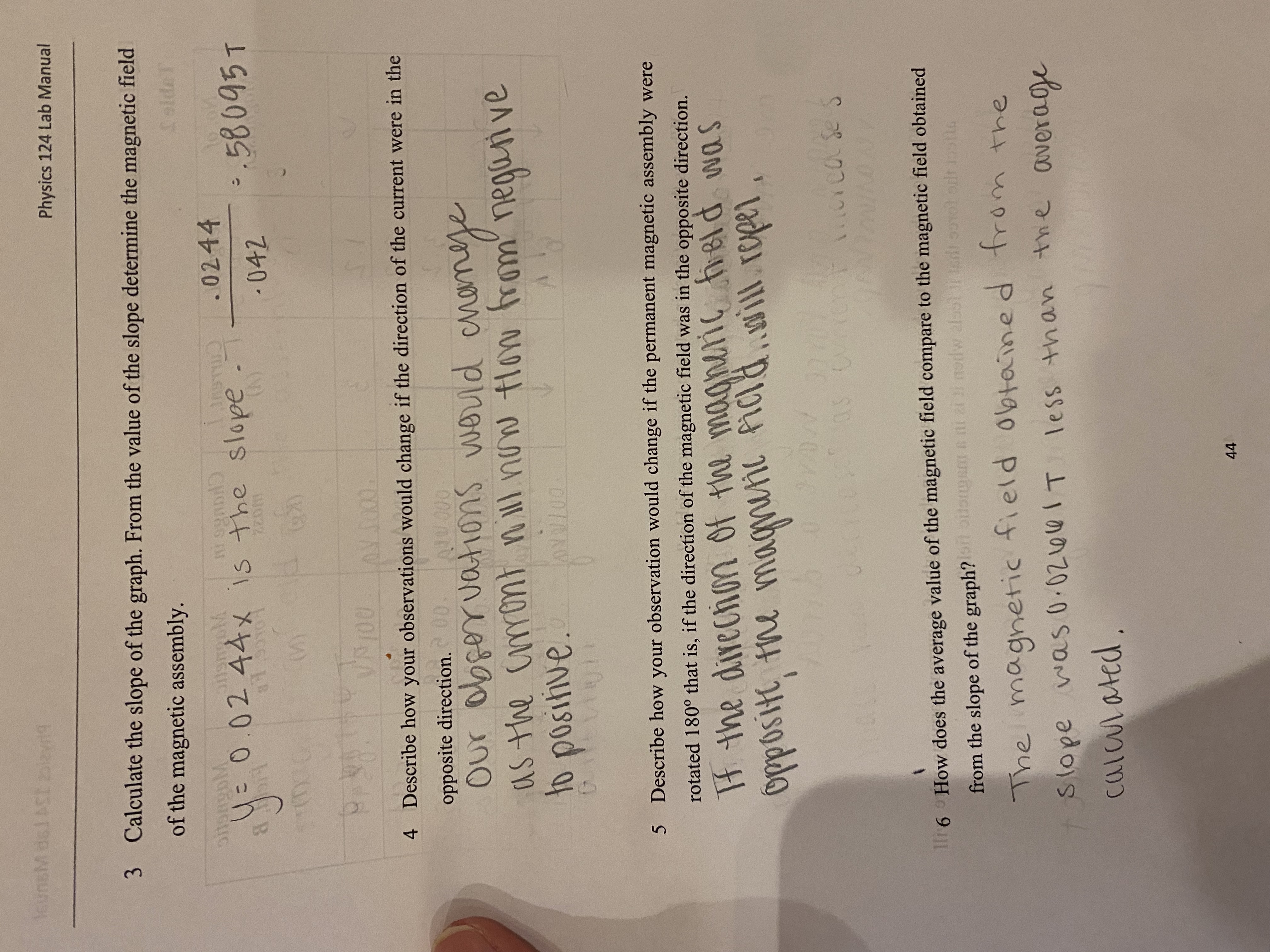 they have on other variables. I am confused about the predictions questions