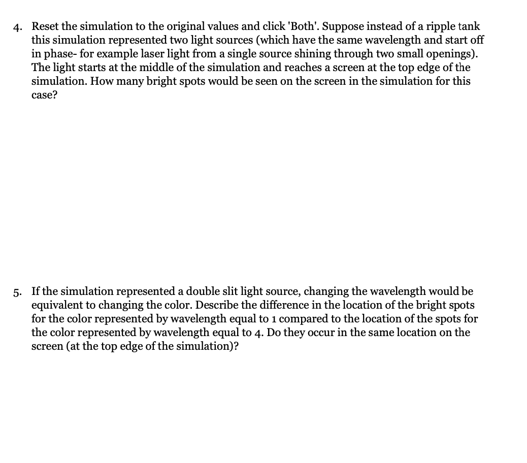 be seen at the same time and the separation between them and