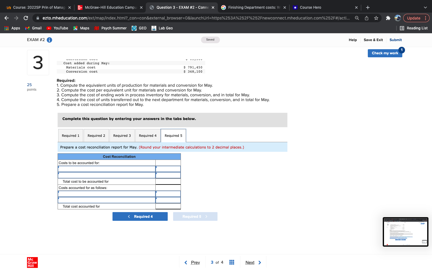 Saved Help Save & Exit Submit Check my work 3 Builder Products,