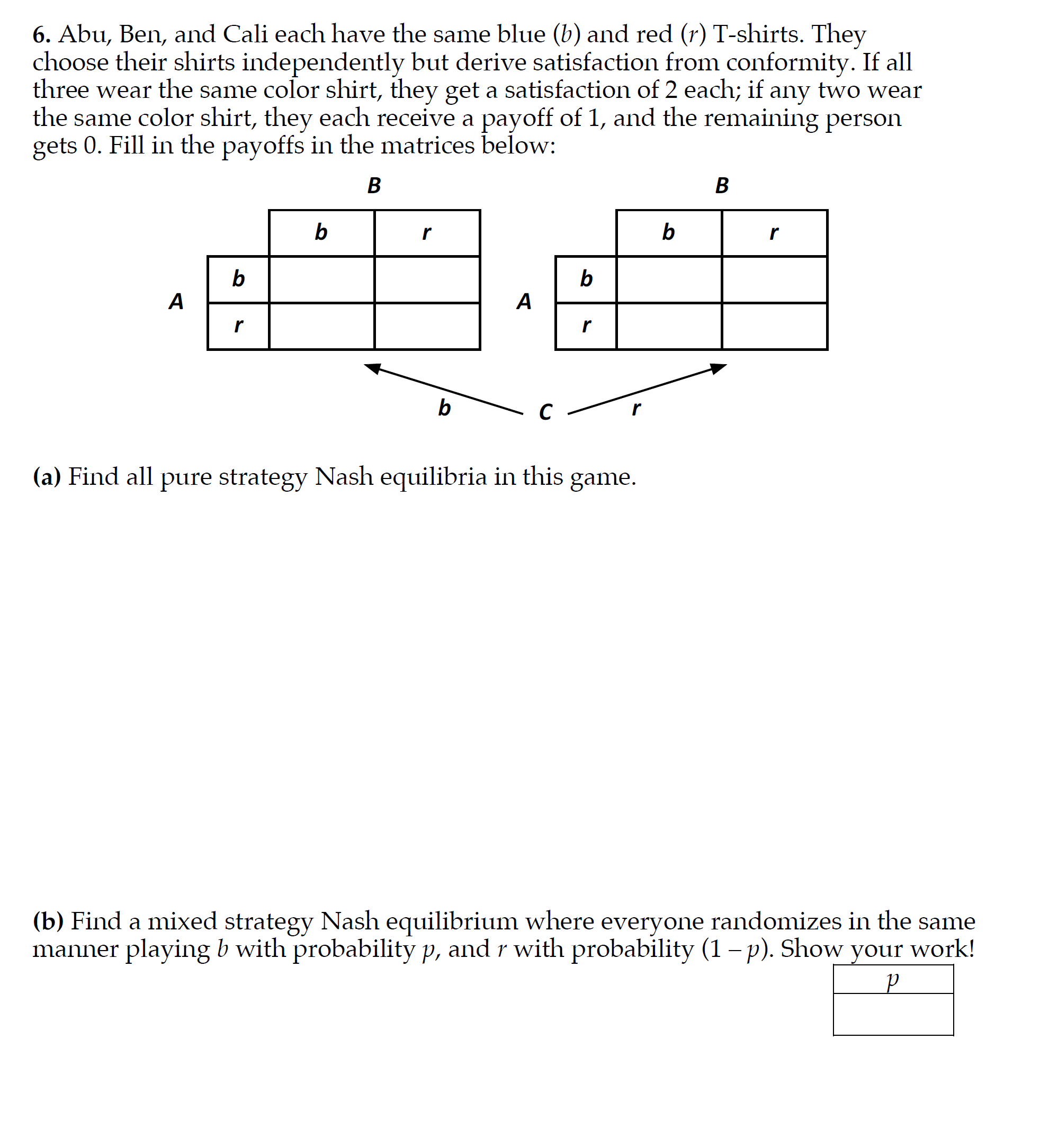 Need help with part b, I know the answer to part a