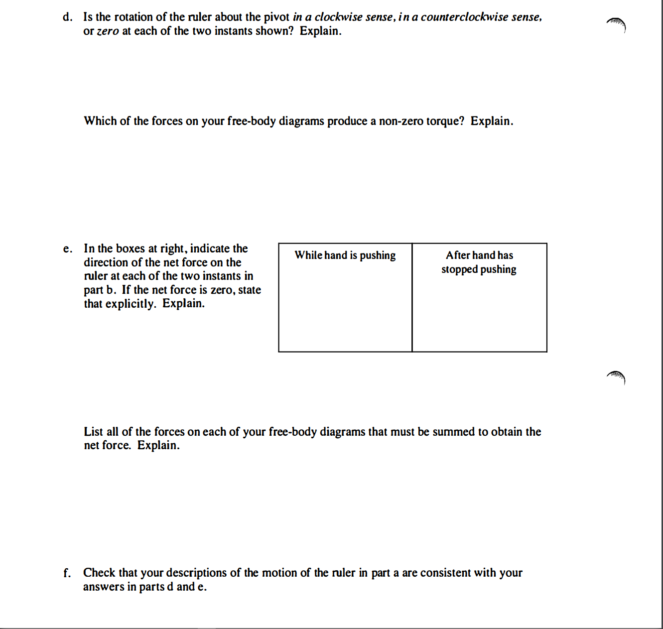 computer I would appreciate that! Thanks l. A ruler is initially at