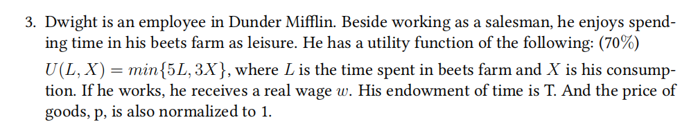 Dwight is an employee in Dunder Mifflin. Beside working as a salesman,