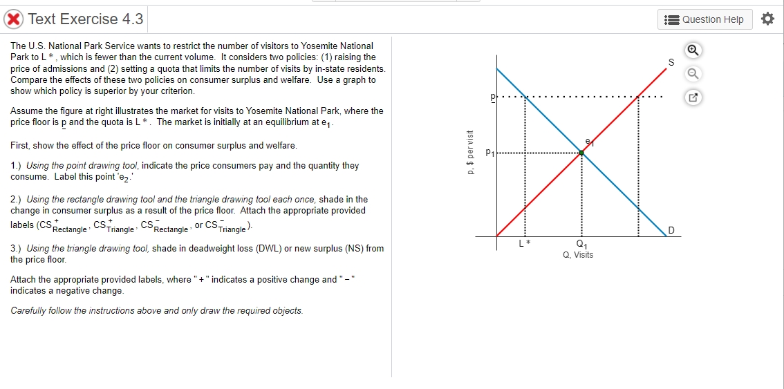  X Text Exercise 4.3 Question Help The U.S. National Park Service