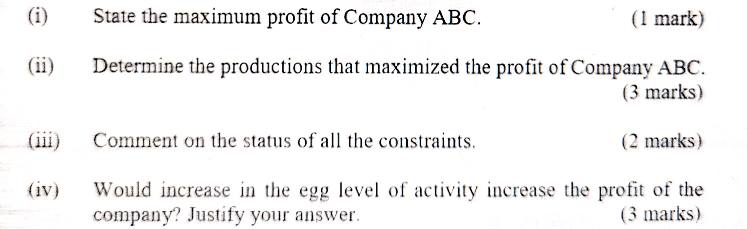 ABC. Objective Cell (Max) Cell Name Original Value Final Value $G$9 Obj