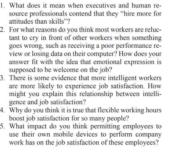  2. 4. 5. . What does it mean when executives and