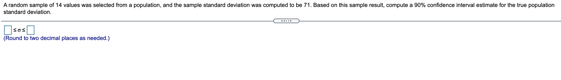 please help me to solve this problem A random sample of 14
