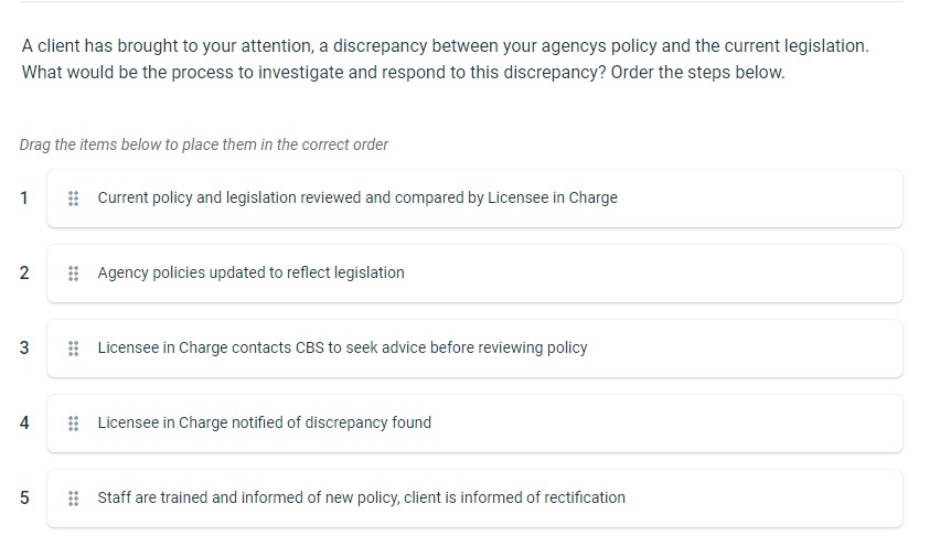  A client has brought to your attention, a discrepancy between your