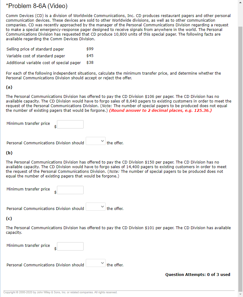 industrial robots for high-precision manufacturing. The following information is given for Gibbs
