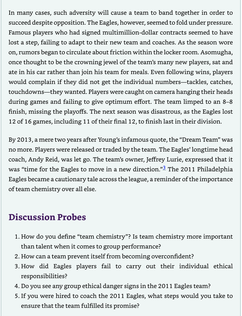 stars. Players, coaches, and front-ofce executives gushed about the Eagles' potential and