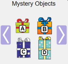 Rulers Mystery Objects 30 kg 20 bp A B SELECT bricks,