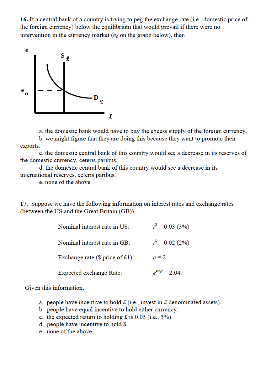 Demand model of exchange rate determination. Think of the U.S. as the
