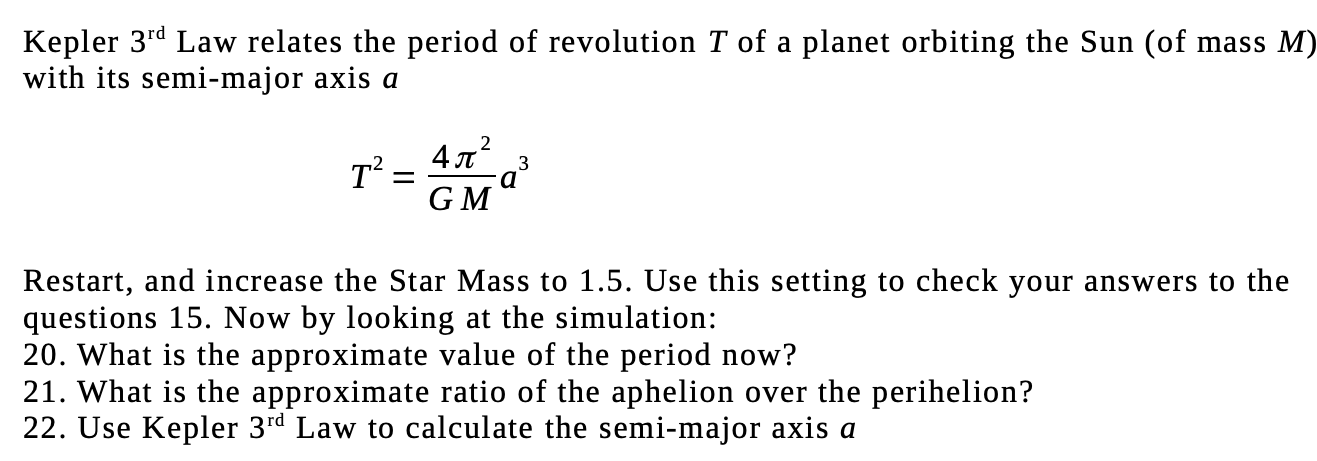 Star Mass 0.5 Our Sun 1.5 2.0 Planet Mass 0.5 Earth 1.5