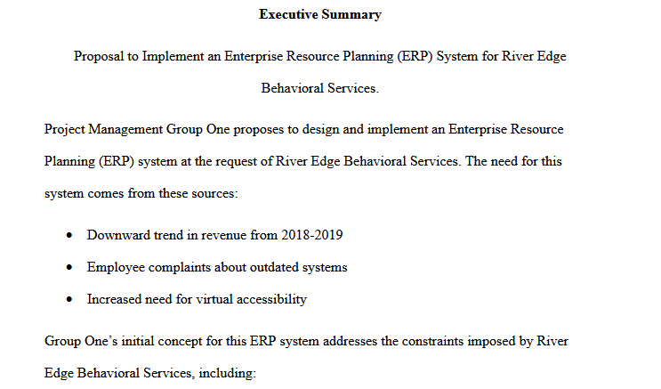 One proposes to design and implement an Enterprise Resource Planning (ERP) system