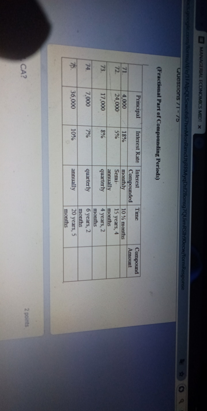 Can u answer it? 52. Interest? 2 points 420000 Questions 53