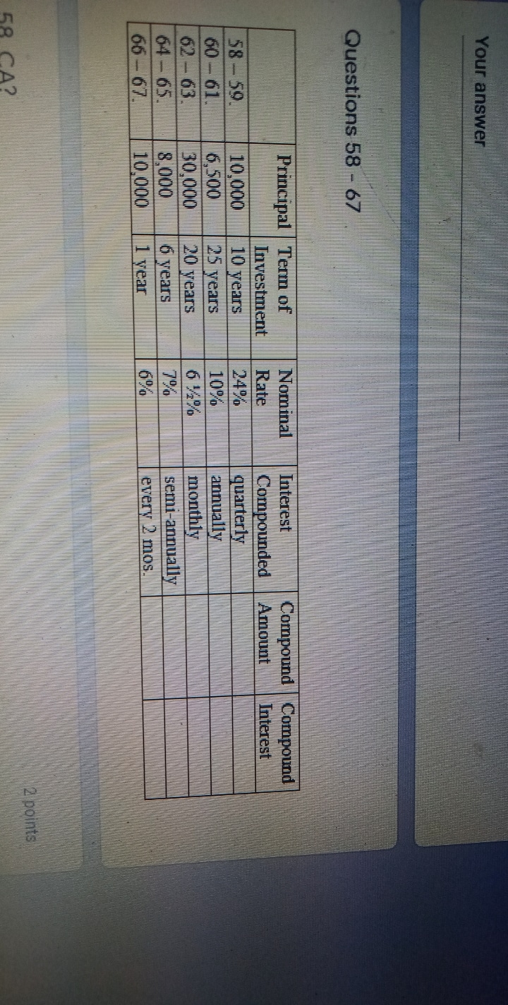 11% 3 years 158,000 14% 4 years 186,200 10 /2% 30 months