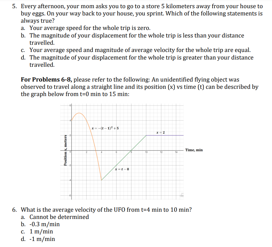 Multiple Choice (2 pts each). Write the CAPITAL LETTER of the correct