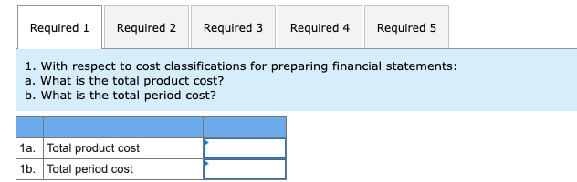 sold. Also classify each cost as 12 either a period or a