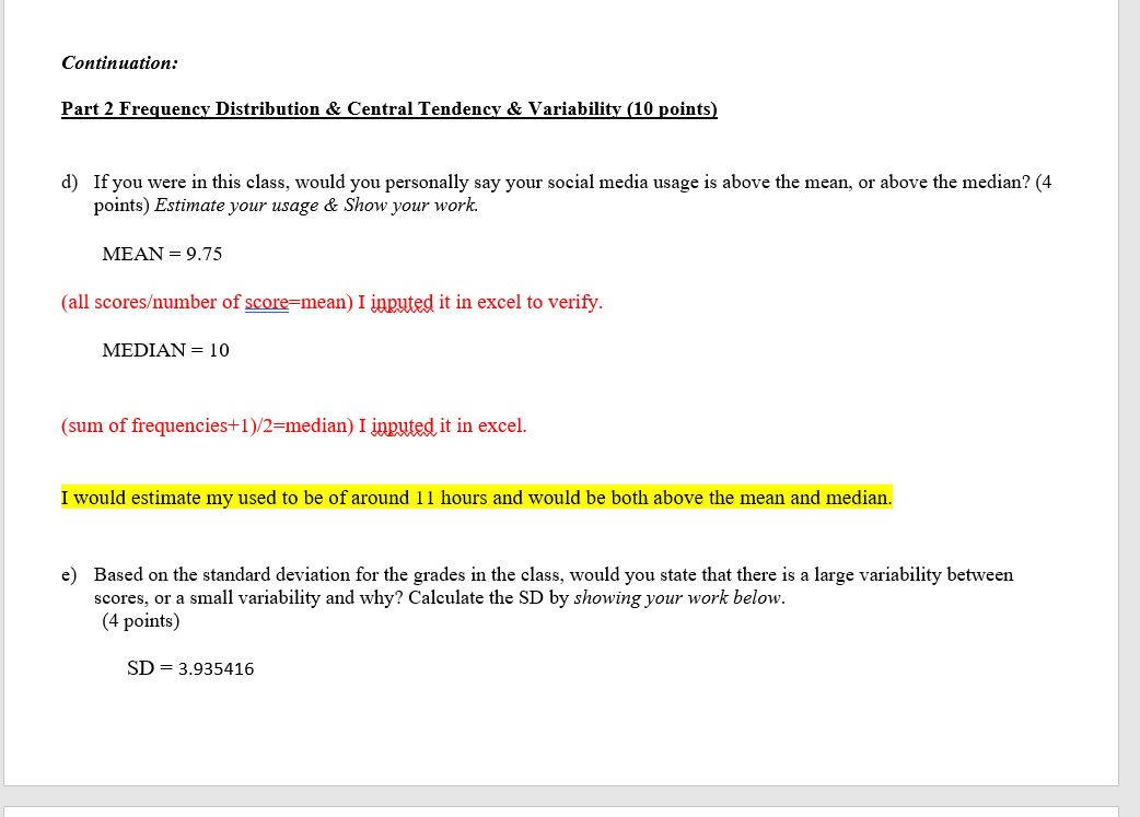 I added the image of my work. (2 (e) ) d) Ifyou