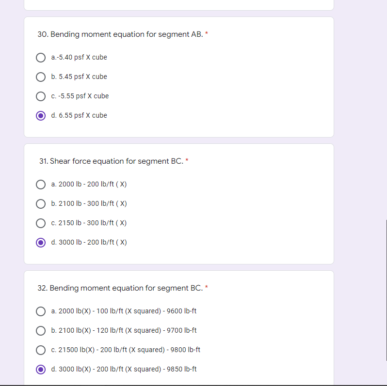 d. None of the above. Back Next Page 2 of 4 Clear