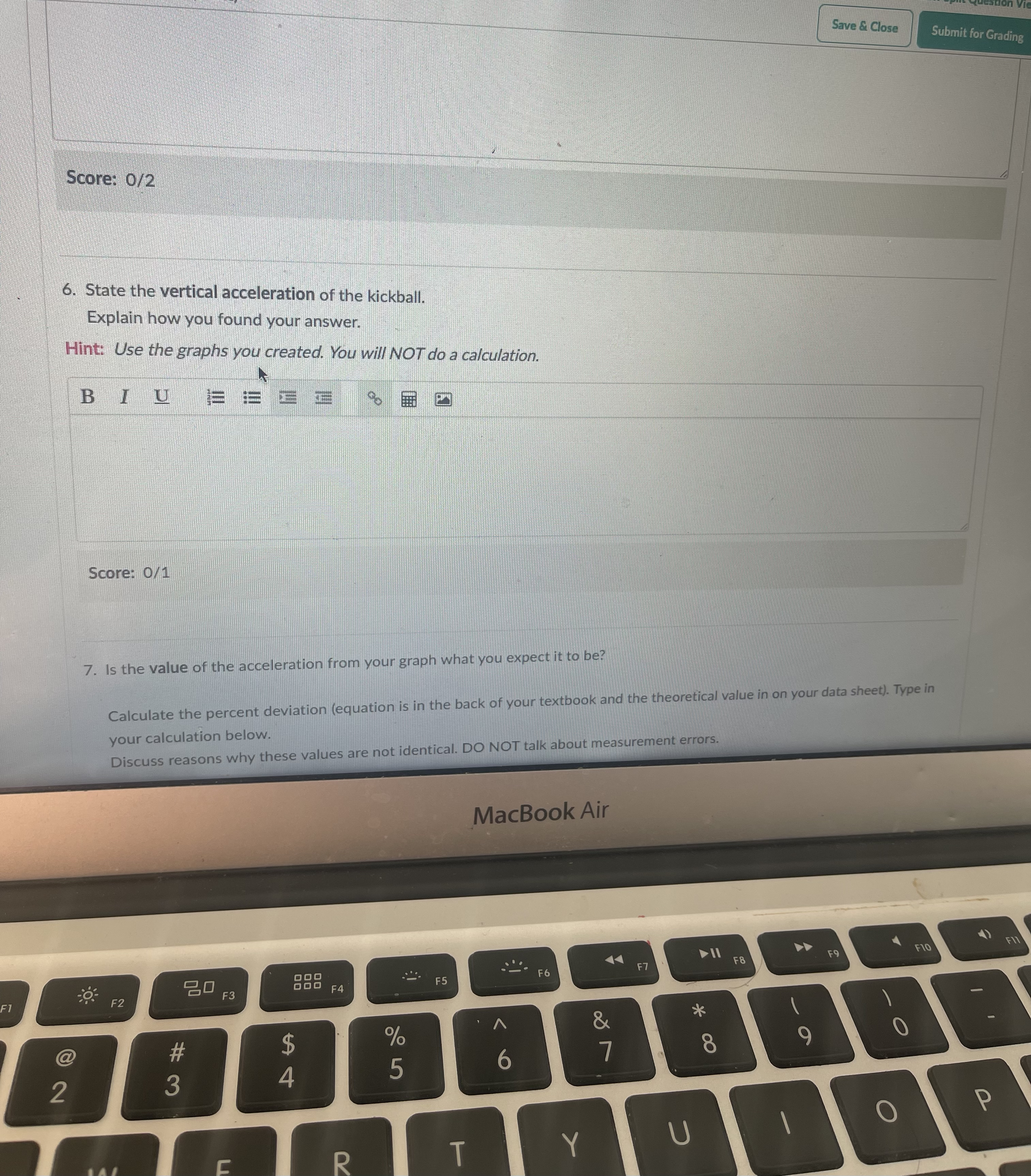  hello I need help with this physics lab please. the ball