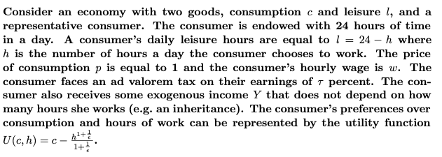 Need help with solving question d Consider an economy with two goods,