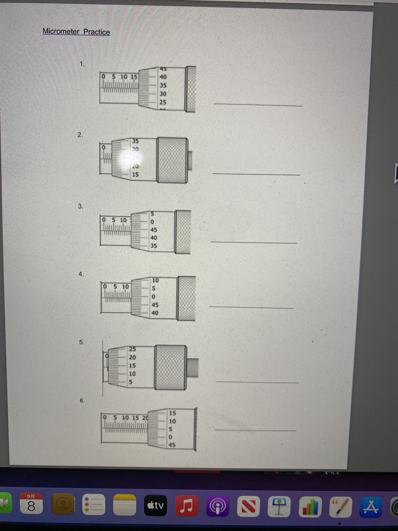 each other and find the zero error. If there is no zero