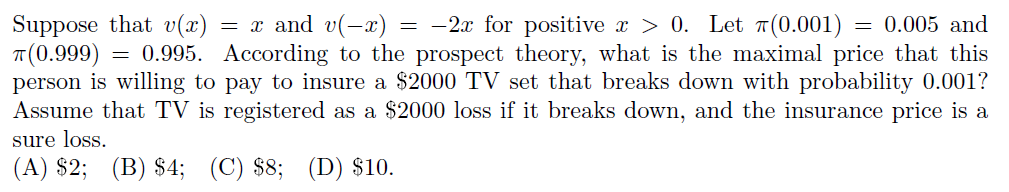  Suppose that Ms?) : m and v(3;) : 2$ for positive