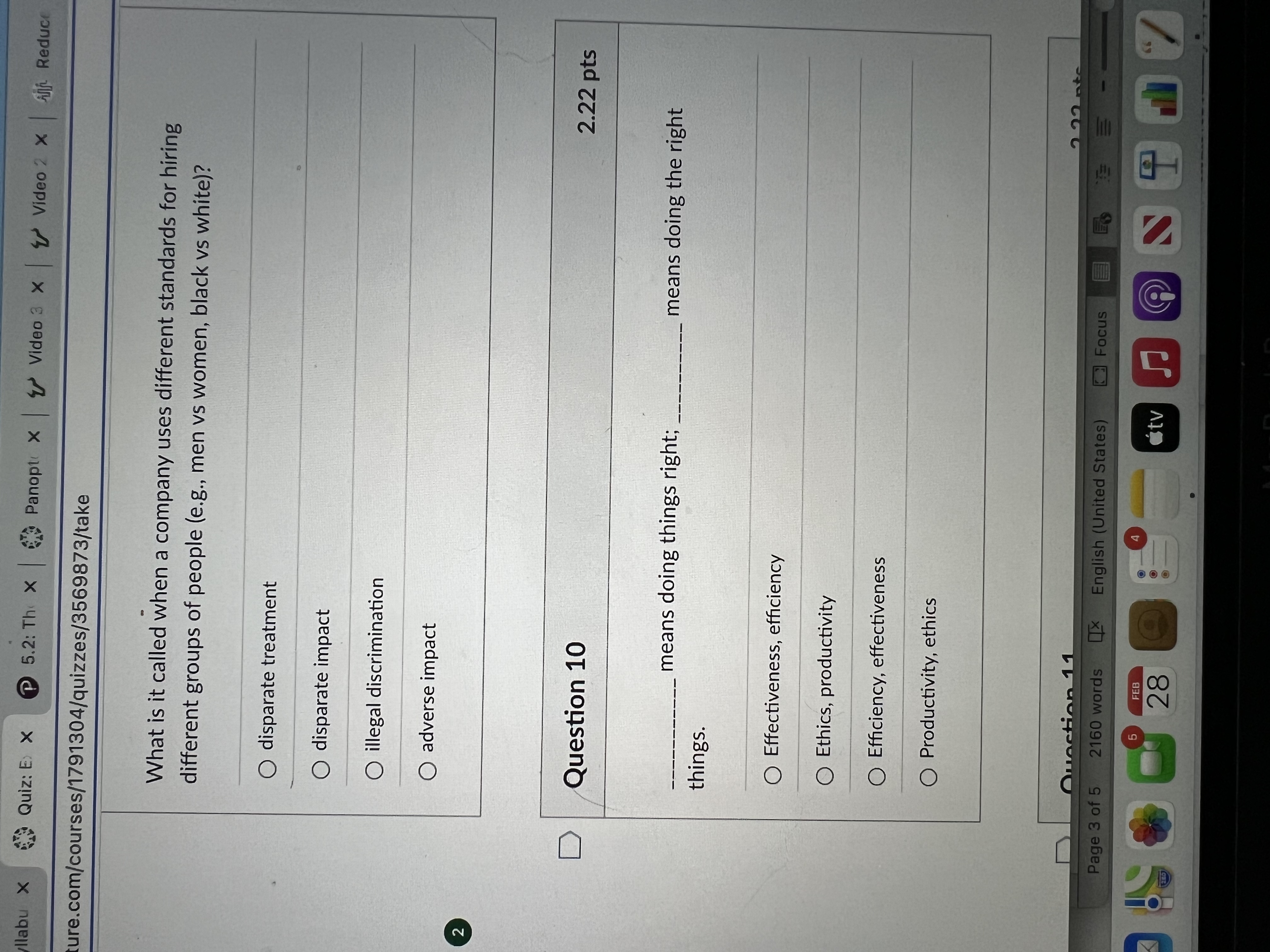 llabu X Quiz: E X P 5.2: Th X Panopl X