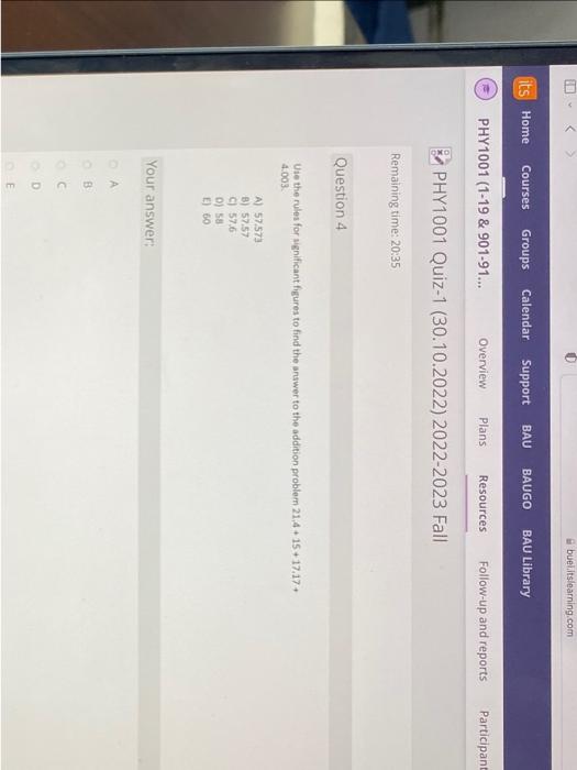  buet.itslearning.com Home Courses Groups Calendar Support BAU BAUGO BAU Library PHY1001