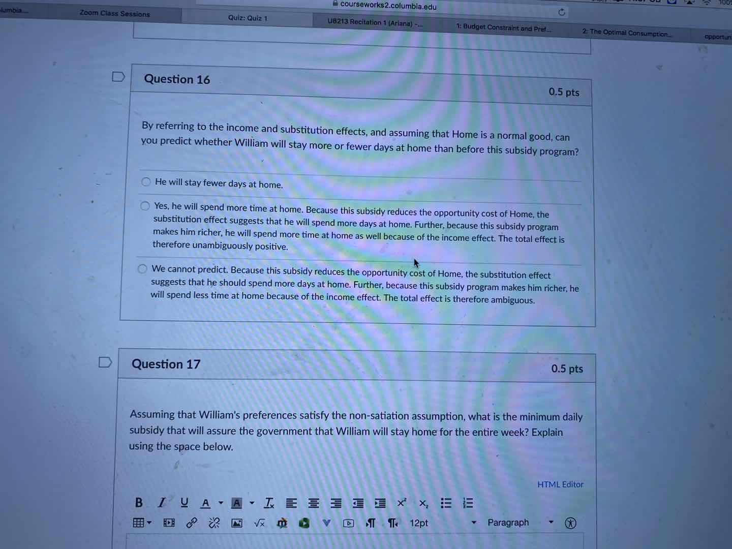 of other goods. Mary would optimally consume more masks and more units