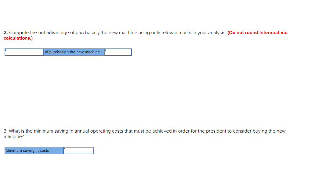 Indicate whether the cost given in the table may be relevant