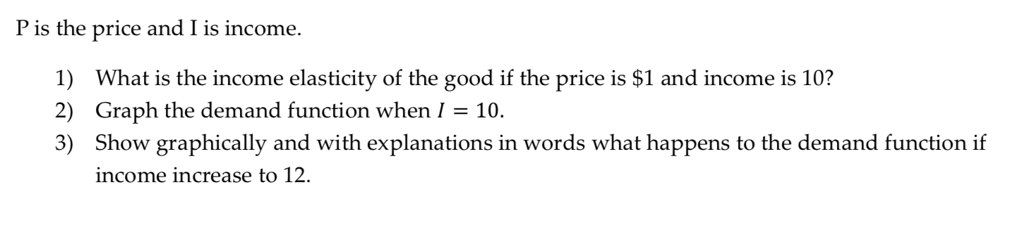 50s1 P = 20 + 5Q$2 P = 5053 Please write down