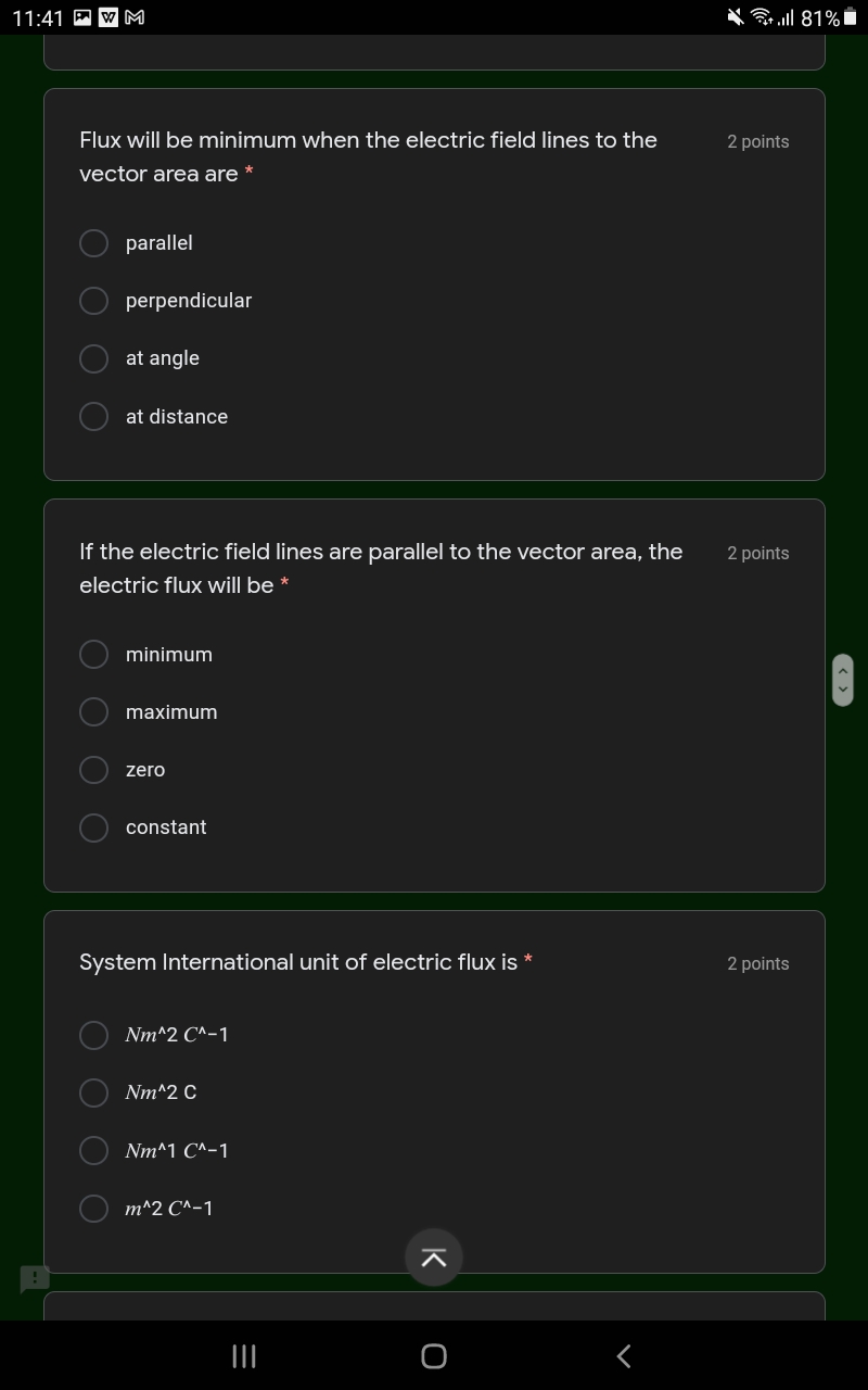 equal to the length of a side of the surface C is