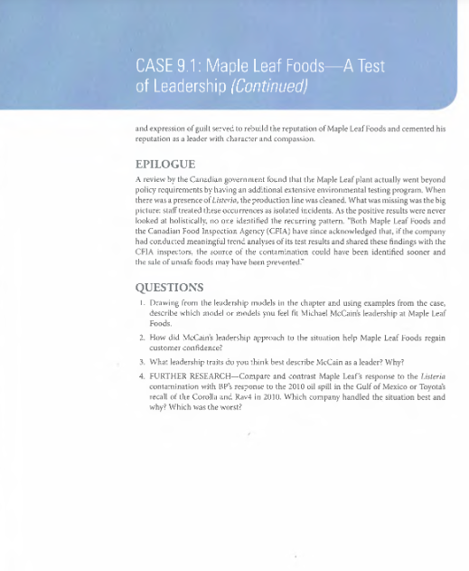  Please do questions 1-4. Read this case, then use it to