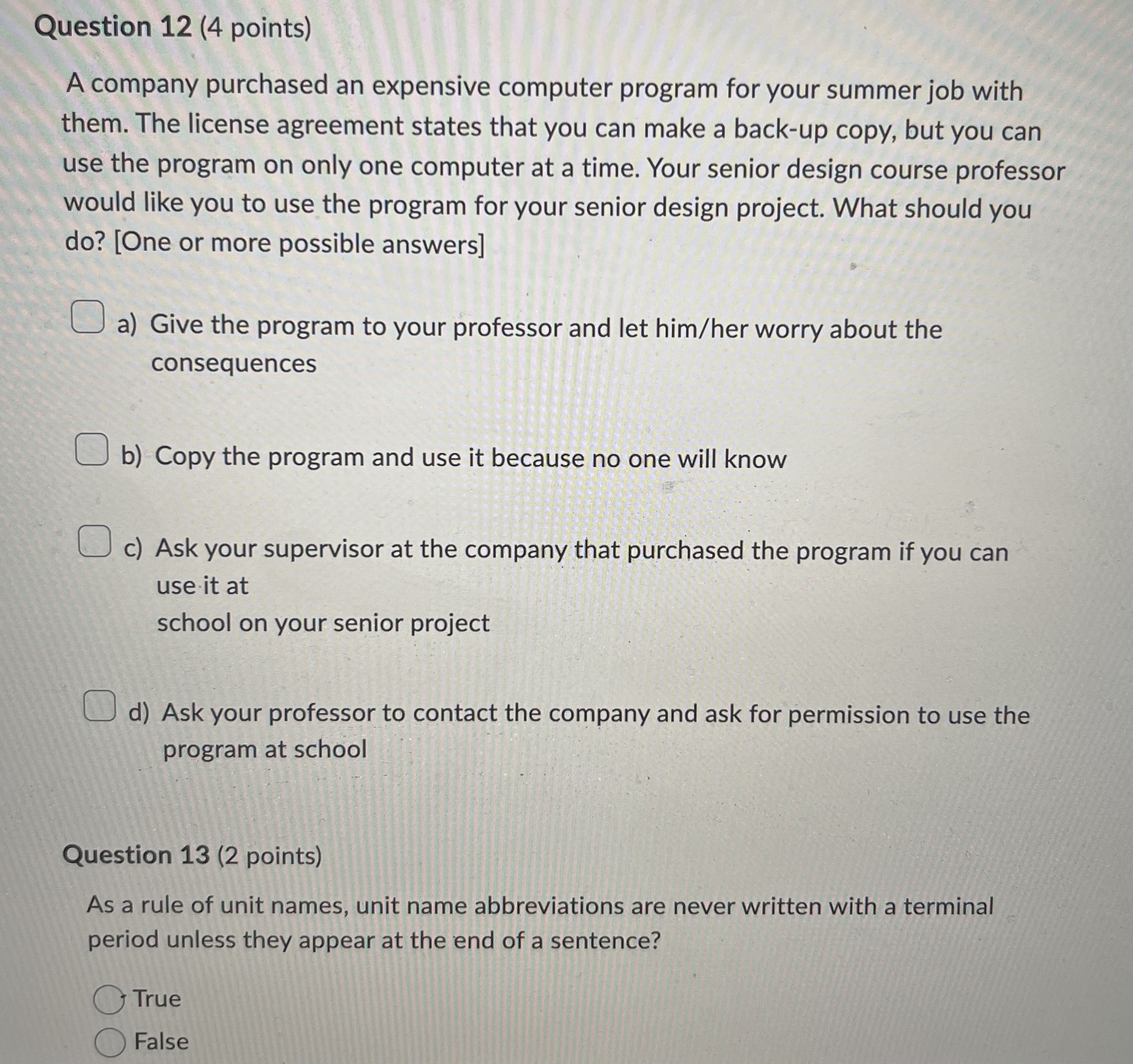 a variety of your competitors. Your company has developed an inexpensive helmet
