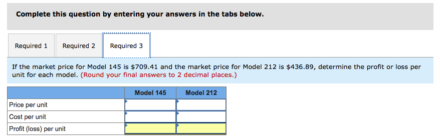 two different models of air conditioners. The company produces the mechanical systems