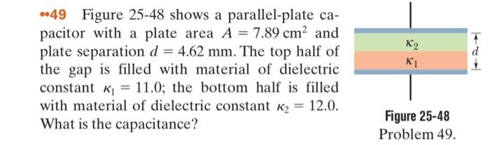 4.62 mm. The top half of K2 the gap is filled with