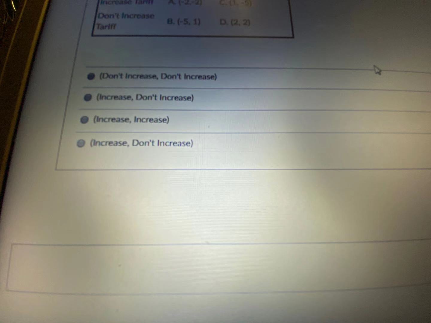 represents the return to the US, and y is the return to