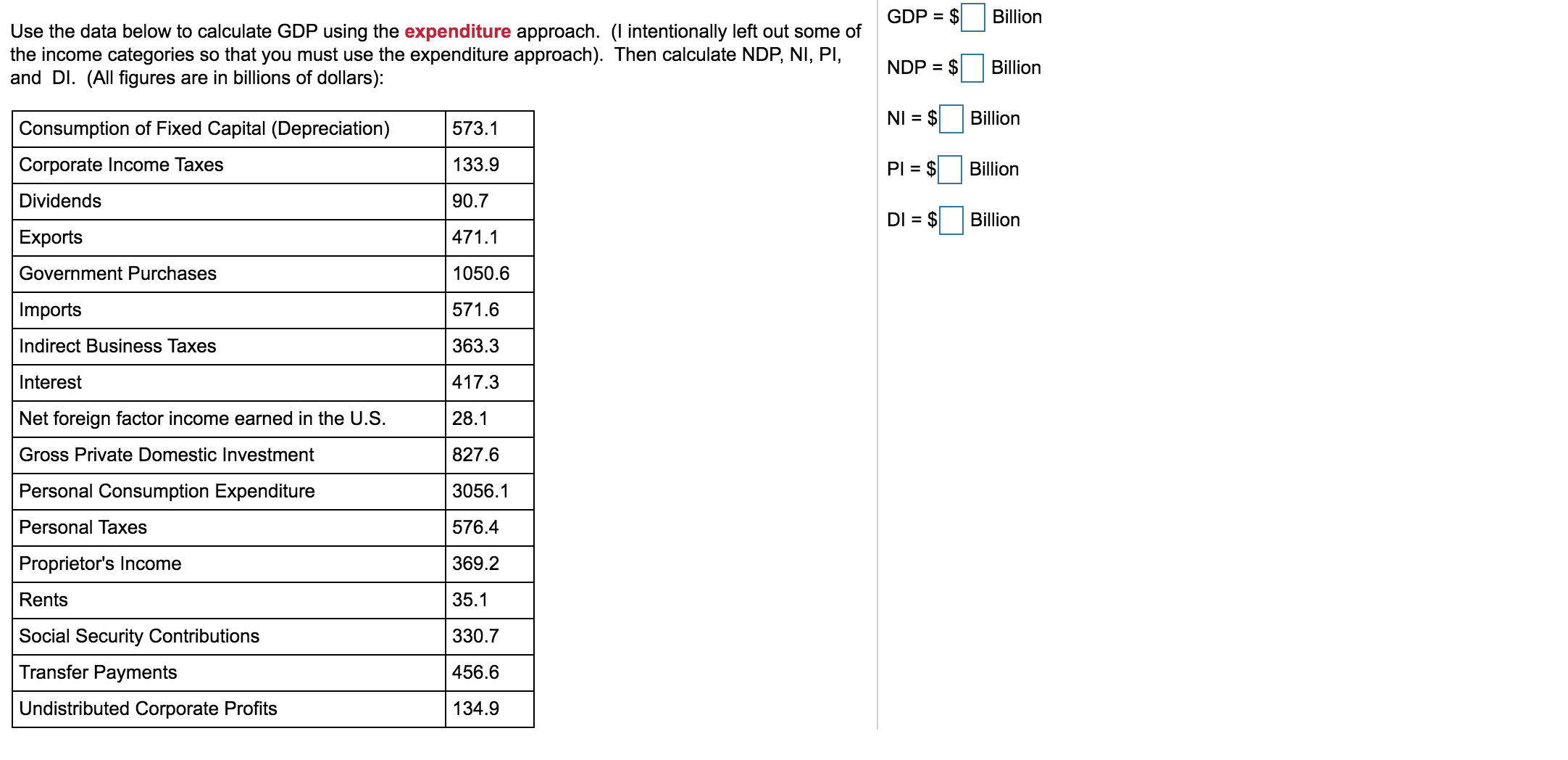 a lot of trouble with them. Use the data below to calculate