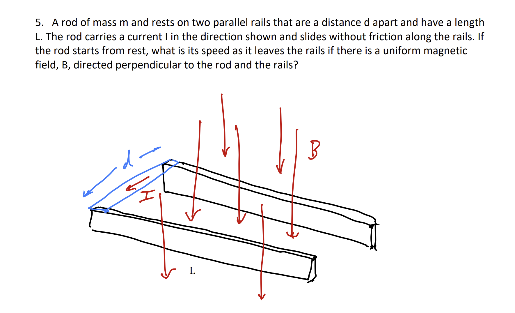 electron if its velocity is v = 2.7 x 105] m/s. Give