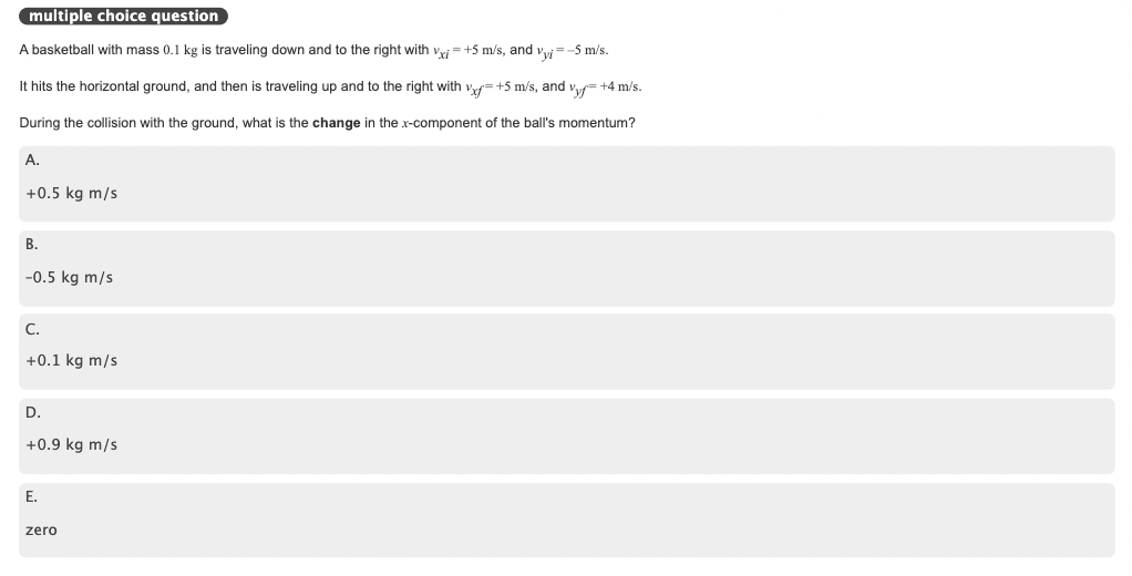 impart impulses to a hockey puck, which can move with no friction