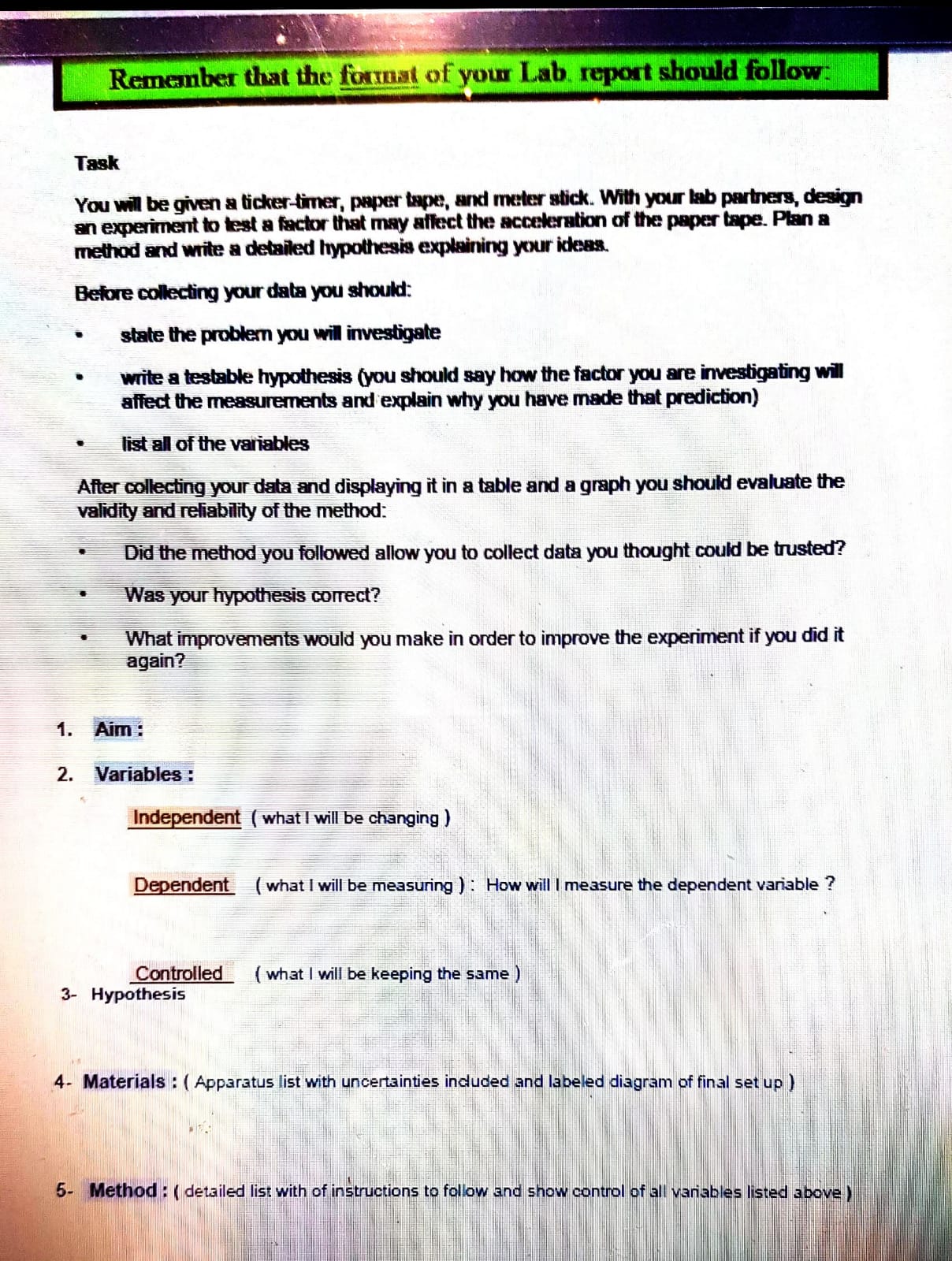 TEACHER: GRADE: 9 Oct. , 2022 GLOBAL CONTEXT: Orientation in time and