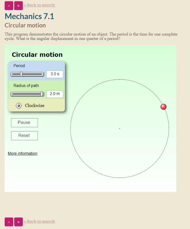 Topic: Uniform Circular MotionObjective: Make an investigation on particles moving on uniform